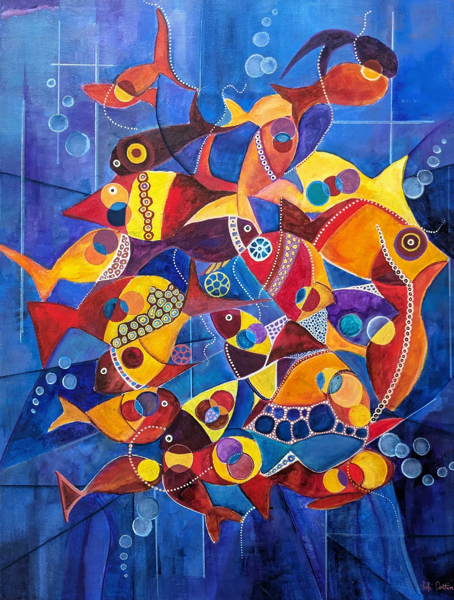 Bulles et fretins (vendu)