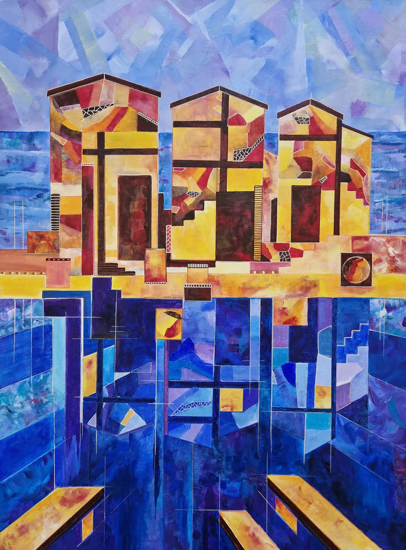 Cabanes en vue (vendu)